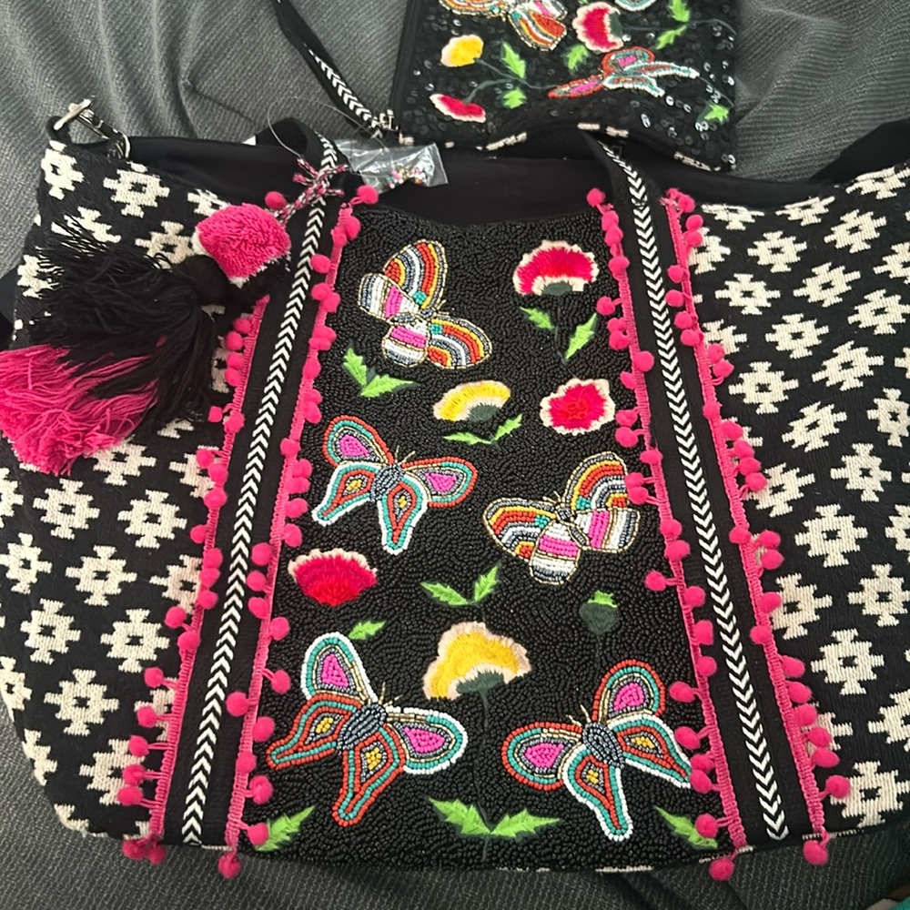 One of a kind tote bag